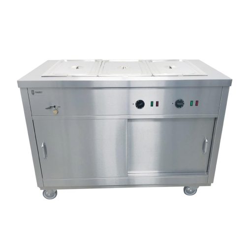 Parry Mobile Hot Cupboard with Bain Marie Top HOT12BM (FA353)