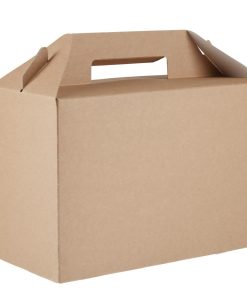 Colpac Recyclable Kraft Gable Boxes Large (Pack of 125) (FA362)