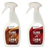 SURE Cleaner and Degreaser / Grill Cleaner Refill Bottles 750ml (6 Pack) (FA403)