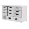 Polar G-Series Refrigerated Counter with 9 Drawers 368Ltr (FA441)