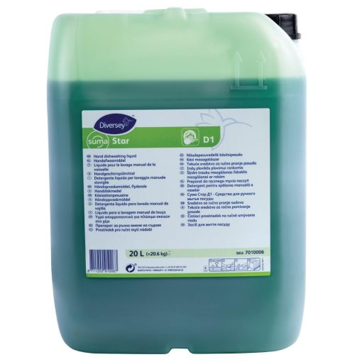 Suma Star D1 Washing Up Liquid Concentrate 20Ltr (FA464)