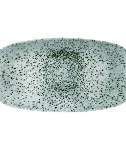 Churchill Mineral Oblong Chef Plates Green 189 x 355mm (Pack of 6) (FA509)