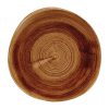 Churchill Stonecast Patina Organic Round Plates Vintage Copper 210mm (Pack of 12) (FA605)