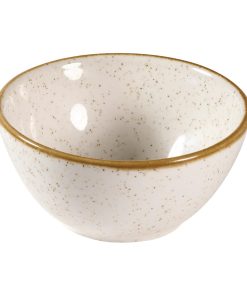 Churchill Stonecast Snack Bowls Barley White 14oz 130mm (Pack of 12) (FA639)