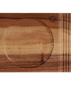 Churchill Alchemy Wood Single Handled Boards 177 x 142mm (Pack of 4) (FA670)
