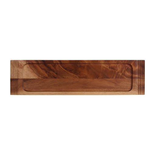 Churchill Alchemy Wood Large Double Handled Boards 495 x 130mm (Pack of 4) (FA672)