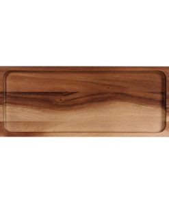 Churchill Alchemy Wood Large Serving Boards 410 x 165mm (Pack of 4) (FA673)