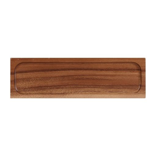 Churchill Alchemy Wood Small Serving Boards 300 x 90mm (Pack of 4) (FA674)