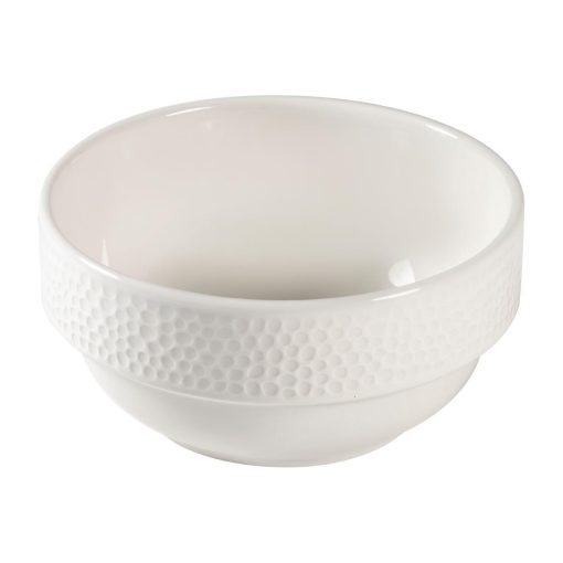 Churchill Isla Consomme Bowls White 12_oz 115mm (Pack of 6) (FA678)