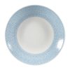 Churchill Isla Deep Coupe Plates Ocean Blue 255mm (Pack of 12) (FA685)