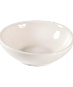 Churchill Profile Shallow Bowls White 7oz 116mm (Pack of 12) (FA691)