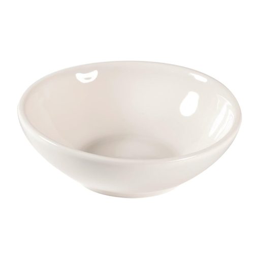Churchill Profile Shallow Bowls White 7oz 116mm (Pack of 12) (FA691)