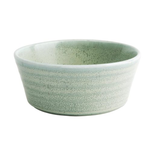 Olympia Cavolo Flat Round Bowls Spring Green 143mm (Pack of 6) (FB560)