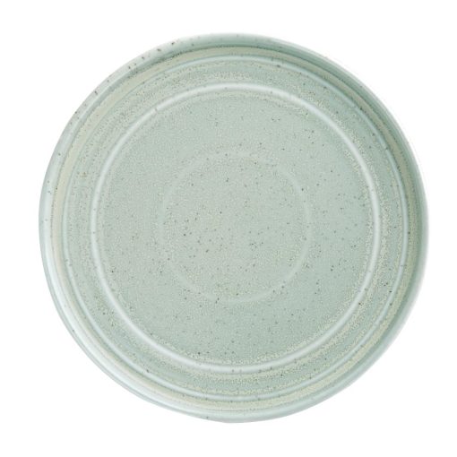 Olympia Cavolo Flat Round Plates Spring Green 220mm (Pack of 6) (FB563)