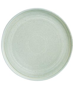 Olympia Cavolo Flat Round Plates Spring Green 270mm (Pack of 4) (FB564)