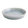 Olympia Cavolo Flat Round Bowls Ice Blue 220mm (Pack of 4) (FB566)