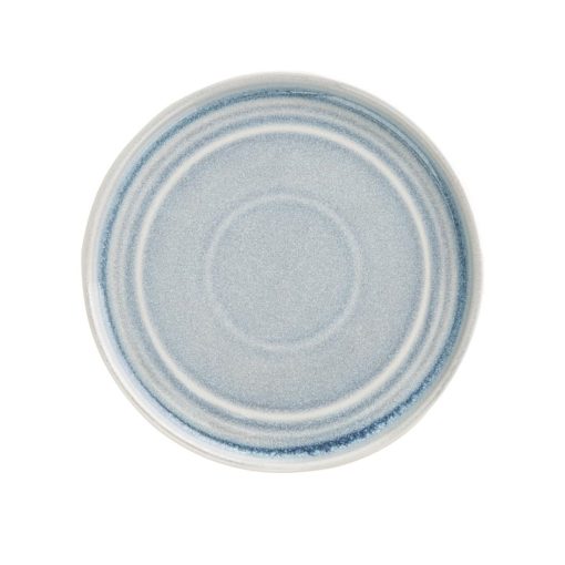 Olympia Cavolo Flat Round Plates Ice Blue 180mm (Pack of 6) (FB567)