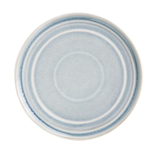 Olympia Cavolo Flat Round Plates Ice Blue 220mm (Pack of 6) (FB568)