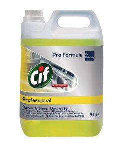 Cif Pro Formula Power Kitchen Degreaser Concentrate 5Ltr (2 Pack) (FB592)