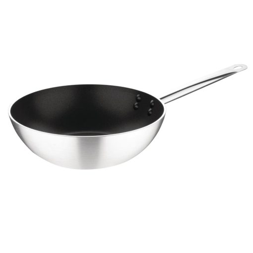 Vogue Non-stick Teflon Aluminium Platinum Plus Wok 300mm (FB690)