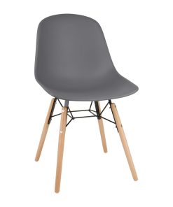 Bolero Arlo Side Chairs Dark Grey (Pack of 2) (FB815)