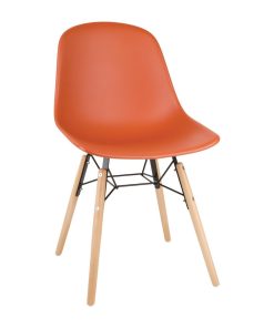 Bolero Arlo Side Chairs Dark Orange (Pack of 2) (FB818)