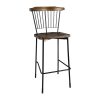 Bolero Scandi High Stools Black (Pack of 2) (FB873)