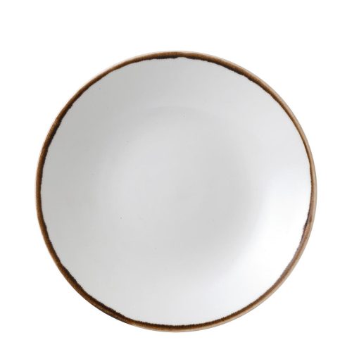 Dudson Harvest Deep Coupe Plates Natural 281mm (Pack of 12) (FC010)
