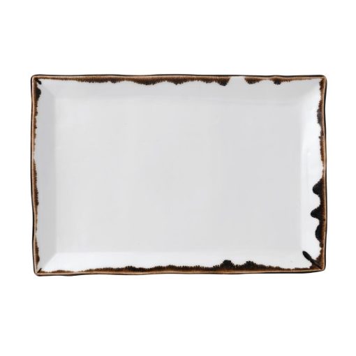 Dudson Harvest Rectangular Trays Natural 192 x 284mm (Pack of 6) (FC012)