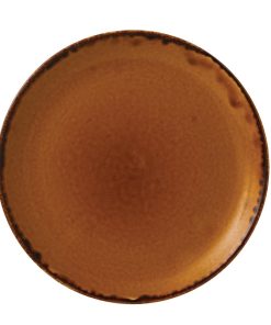 Dudson Harvest Evolve Coupe Plates Brown 260mm (Pack of 12) (FC015)