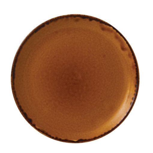 Dudson Harvest Evolve Coupe Plates Brown 217mm (Pack of 12) (FC016)