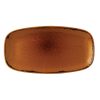Dudson Harvest Oblong Chefs Plates Brown 298 x 153mm (Pack of 12) (FC020)