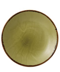 Dudson Harvest Deep Coupe Plates Green 281mm (Pack of 12) (FC049)