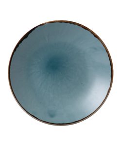 Dudson Harvest Deep Coupe Plates Blue 255mm (Pack of 12) (FC061)