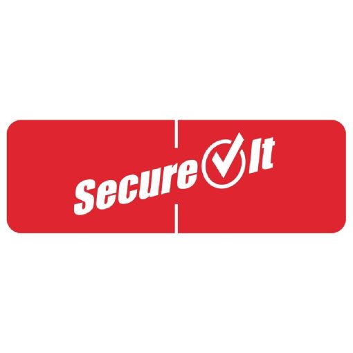 SecureIt Tamper-Resistant Removable Food Packaging Labels Small (Pack of 2 x 250) (FC215)