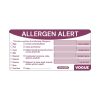 Vogue Removable Allergen Alert Food Labels (Pack of 250) (FC217)