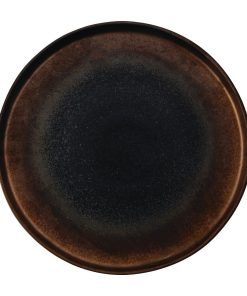 Olympia Ochre Flat Plates 260mm (Pack of 6) (FC285)