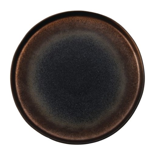 Olympia Ochre Flat Plates 220mm (Pack of 6) (FC286)