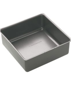 Masterclass Non-Stick Deep Loose Base Square Cake Pan 200mm (FC348)