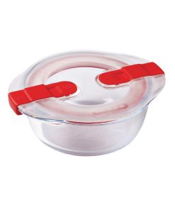 Pyrex Cook and Heat Round Dish with Lid 350ml (FC360)