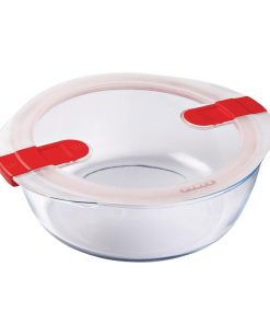 Pyrex Cook and Heat Round Dish with Lid 2.3Ltr (FC362)