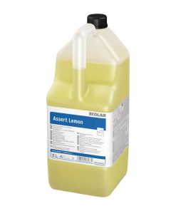 Ecolab Assert Lemon Washing Up Liquid Concentrate 5Ltr (2 Pack) (FC422)