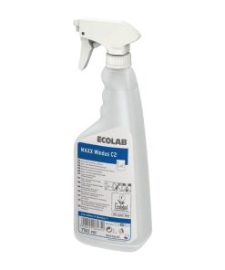 Ecolab MAXX Windus C2 Glass and Surface Cleaner Ready To Use 750ml (12 Pack) (FC433)