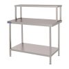 Holmes Stainless Steel Wall Table Welded with Gantry 900mm (FC440)