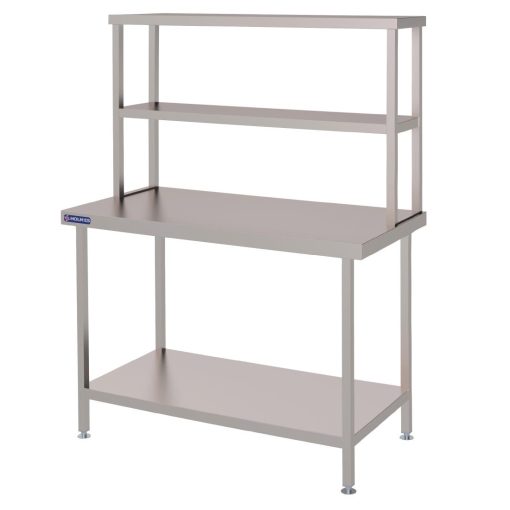 Holmes Stainless Steel Wall Table Welded with Double Gantry 900mm (FC452)