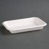 Fiesta Green Compostable Bagasse Food Trays 12oz (Pack of 50) (FC528)