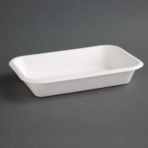Fiesta Green Compostable Bagasse Food Trays 24oz (Pack of 50) (FC531)