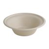 Fiesta Green Compostable Bagasse Round Bowls Natural Colour 11oz (Pack of 50) (FC543)