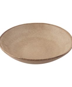 Olympia Build-a-Bowl Earth Flat Bowls 190mm (Pack of 6) (FC734)