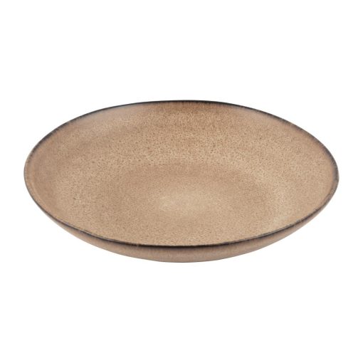 Olympia Build-a-Bowl Earth Flat Bowls 250mm (Pack of 4) (FC735)